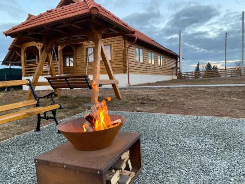 A szálláshely kívülről, Cabana Magura Mica in Belis