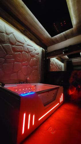 Karstais baseins, Cudodomek SPA Loft koło Ełku (Cudodomek SPA Loft kolo Elku) in Mrozy Wielkie