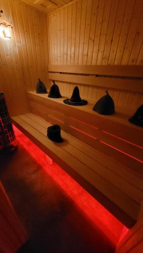 Sauna, Cudodomek SPA Loft koło Ełku (Cudodomek SPA Loft kolo Elku) in Mrozy Wielkie
