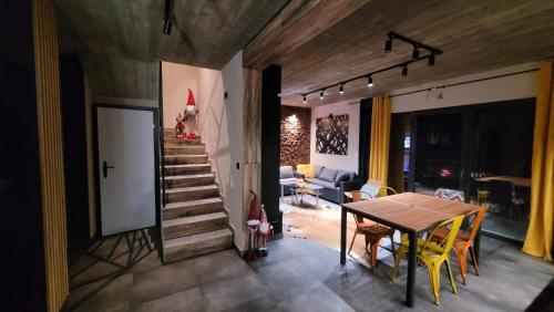 Koplietošanas atpūtas telpa ar TV, Cudodomek SPA Loft koło Ełku (Cudodomek SPA Loft kolo Elku) in Mrozy Wielkie