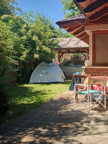 Espacio para carpa, ideal viajeros!