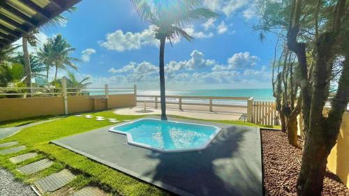 Casa Com Piscina Beira Mar Em Maceió -AL – khách sạn tại Ipioca