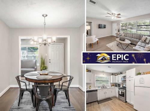 3 Bedroom Home The Neighborhood Spot desks in 2 rooms high speed Internet wifi Kick Back & Relax clo – khách sạn tại Pasadena