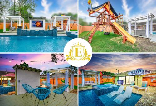Luxury Retreat with Heated Pool, Firepit, Outdoor Cinema – khách sạn tại Thanh Pho Missouri