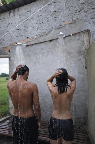 Salle de bain, Pousada Alto Mar Hostel Camping in Porto Seguro