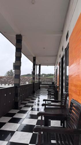 Balkons/terase, Parama Bromo Hotel in Bromo