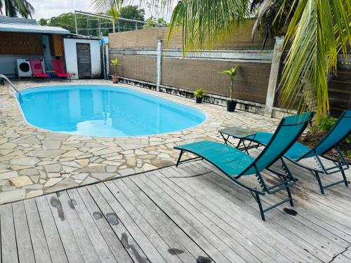 Sermie T2 climatisé avec piscine (Sermie T2 climatise avec piscine) in 庫魯