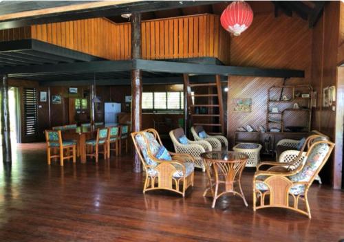 Zajednički dnevni boravak / prostorija s TV-om, Garden Of Eden in Taveuni