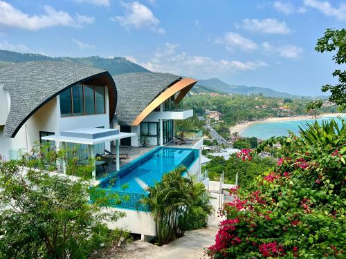 苏梅岛观景台海景别墅四卧Golden Coconut Villa7 ChawengNoi 4BR接送服务 - Koh Samui 苏梅岛观景台海景别墅四卧Golden Coconut Villa7 ChawengNoi 4BR接送服务 - Koh Samui