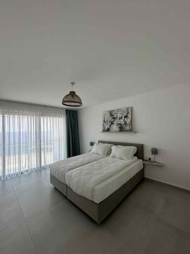 Seafront 3 bedroom penthouse in North Cyprus in Akanthou