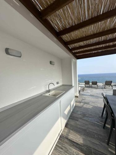 Seafront 3 bedroom penthouse in North Cyprus in Akanthou