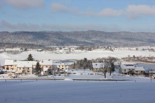 La Rose du Lac - Ancienne ferme avec vue panoramique sur le lac de l'Abbaye in Grande Riviere