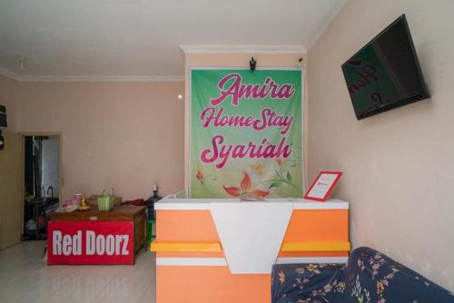 Lobby, RedDoorz Syariah near Lippo Plaza Sidoarjo near Rumah Sakit Delta Surya