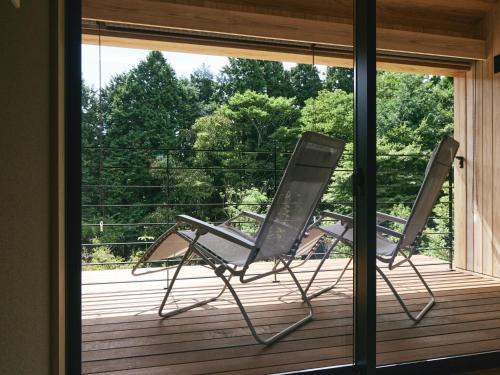 Balcony/terrace, GEOSPOT Motohakone C 2026年1月 New Open in Hakone