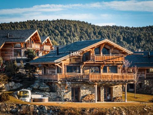 Ferme de Charles sauna et jacuzzi privé vue
