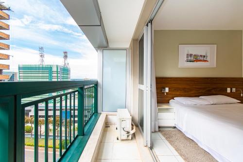 balkon/terras, BSB STAY Flats Particulares - Fusion in Monumental Axis