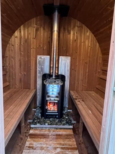 Sauna, Alaska Knotty Pine B&B in Palmer (AK)