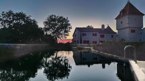 泳池, Gîtes du Domaine d'Orion (Gites du Domaine d'Orion) in 卡斯泰爾諾洛維尼翁河畔