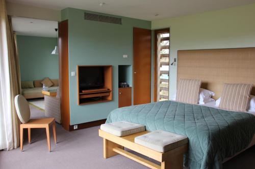 1 king bed, 1 sofa bed
