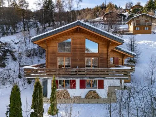 Chalet Renard Roux in La Tzoumaz, Schweiz