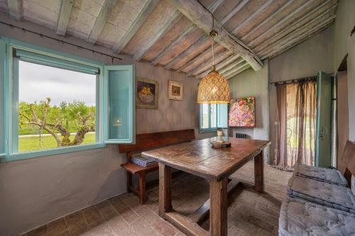 المنظر الخارجي, Historic Farmhouse With Loggia In Cortona in Centoia