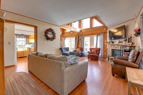 Steps From Lake George! 8-Acre Home w/ Dock Access in Ticonderoga (NY)
