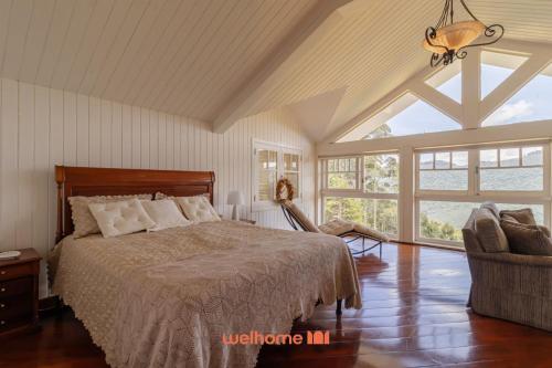 Casa em Campos do Jordão com Hidromassagem e Vista – khách sạn tại Vila Natal