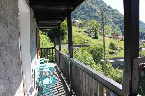 Balkons/terase, BnB "A la Crus" in Onsernone