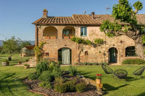 المنظر الخارجي, Historic Farmhouse With Loggia In Cortona in Centoia
