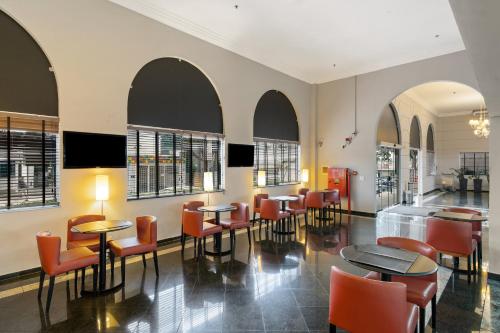 レストラン, Slim Hotel São Paulo Congonhas (Slim Hotel Sao Paulo Congonhas) in カンポ ベロ