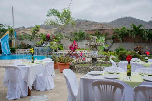 Ресторан, Tuzco Lodge in Пуерто Лопез