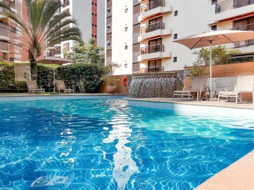 Flat com piscina no Jardim Paulista a 300m da Av Paulista e metrô, São Paulo (fotografie 7)