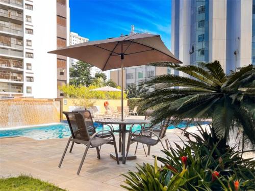 Flat com piscina no Jardim Paulista a 300m da Av Paulista e metrô, São Paulo (fotografie 9)