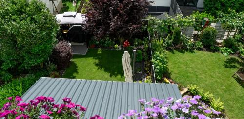Zimmer mit Balkon im Stuttgart Flughafen Messe in Ostfildern