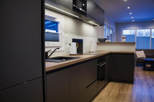 Kitchen, Ferienhaus Noa in Twist