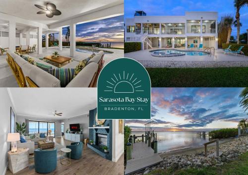 Luxury Private Beachfront Retreat Pool Game Room in Bradenton, USA