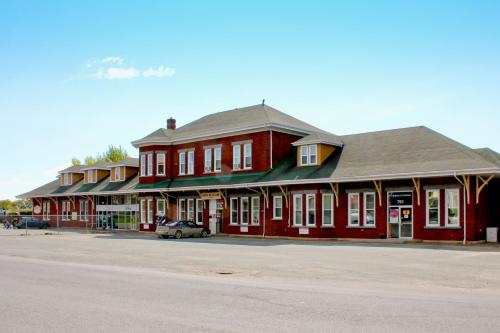 Viesnīcas āriene, Motel De La Gare Richmond in Melbourne (QC)