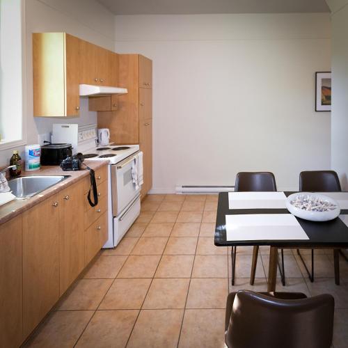 virtuve, Motel De La Gare Richmond in Melbourne (QC)