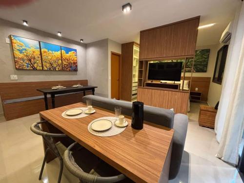 Apart St Bueno Ar, Cozinha, Vaga e Lavadora, Goiânia