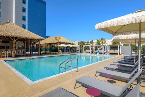 景觀, Hilton Garden Inn Cape Canaveral near Cocoa Beach in 卡納維拉爾角