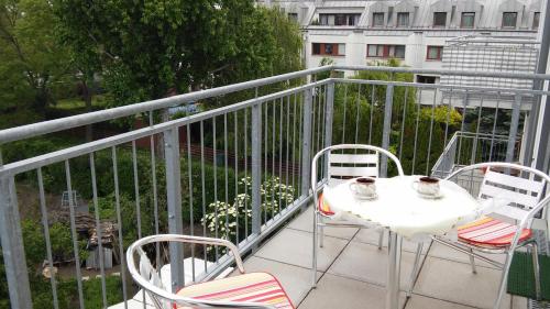 Erkély/terasz, Nordrand-Apartment in Donaustadt