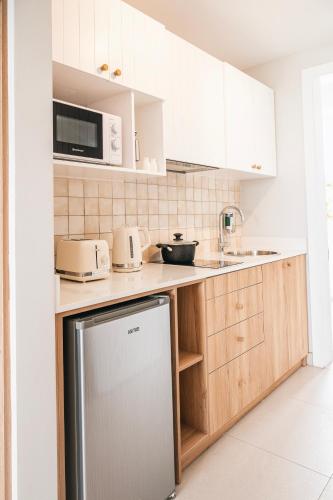 keuken, Alalila Trou aux Biches  in Mauritius Eiland