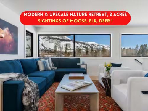 Secluded Mountain View Getaway - Near Jackson Hole - BBQ, Patio Wildlife! – khách sạn tại Wilson
