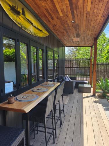 balkon/terras, Tiny House Experience in Phillip Island