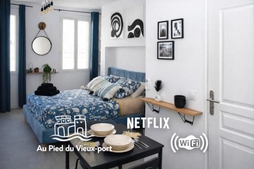 Au Cœur du Vieux-Port Marseille - escapade Chic Climatisé Netflix, Marseille