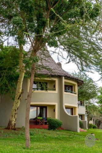 Hotellet från utsidan, Lake Manyara Serena Safari Lodge in Mto Wa Mbu