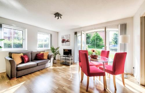 Bright & Modern Flat – khách sạn tại Slateford