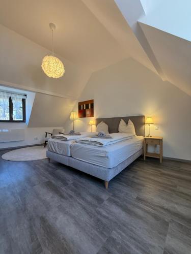 Maison Bleue, Appartements Thann centre, proche vignoble, terrasse avec vue in Thann
