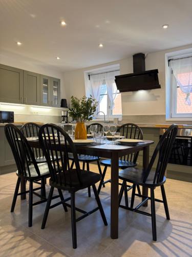 Maison Bleue, Appartements Thann centre, proche vignoble, terrasse avec vue in Thann