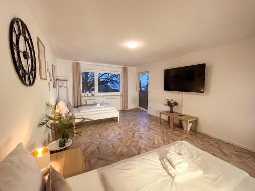 C4S - COME4STAY - Toging - InnStay - 3 Zi Apartment in Toging - 7Personen - Kuche - Badezimmer - Bal in Erharting